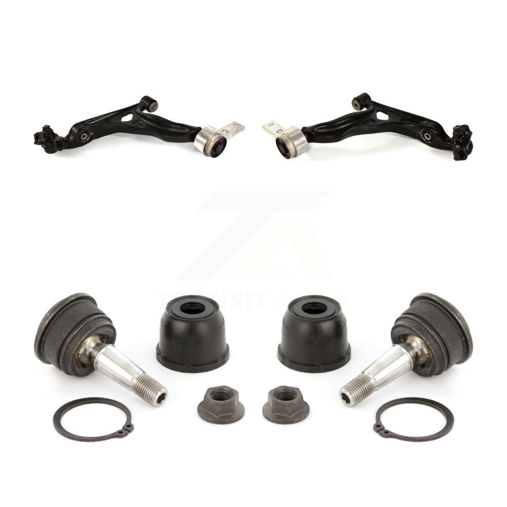 Front Control Arm And Upper Ball Joints Kit For 2009-2013 Mazda 6 Non Adjustable