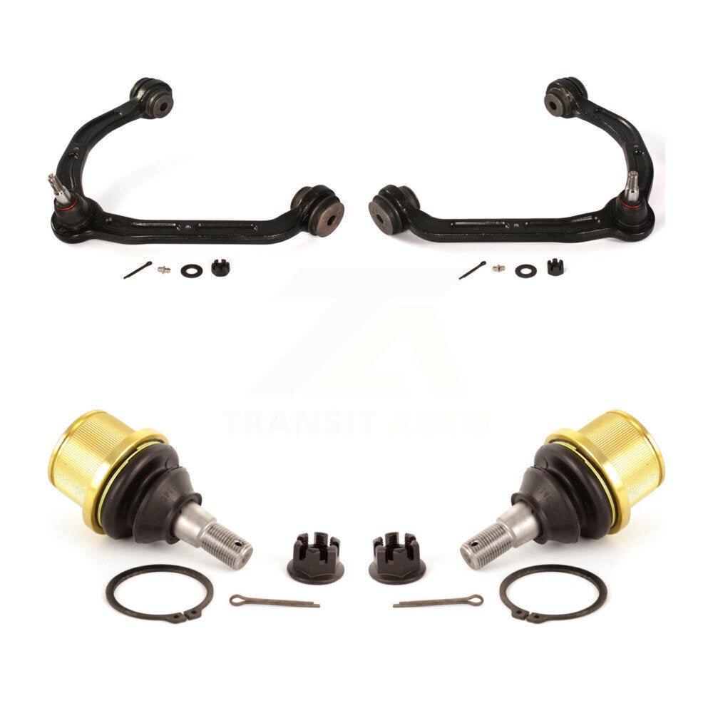 Front Upper Control Arm Lower Ball Joints Kit For GMC Chevrolet Savana 2500 3500