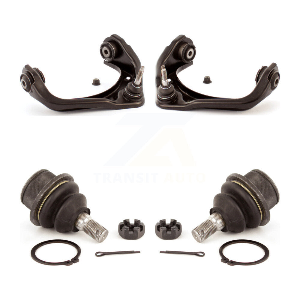 Front Upper Control Arms And Lower Ball Joints Kit For Ford Explorer Sport Trac