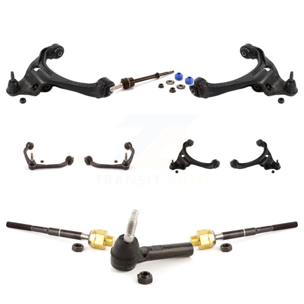 Front Arms Lower Ball Joints Tie Rods Link Sway Bar Kit (10Pc) For Dakota Dodge