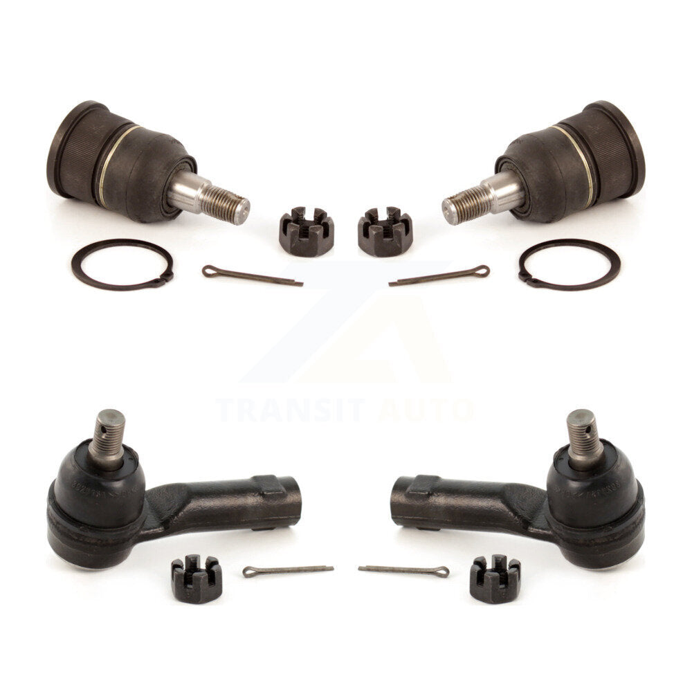 Front Ball Joint & Tie Rod End Kit For Honda Odyssey With Cast Iron Control Arm