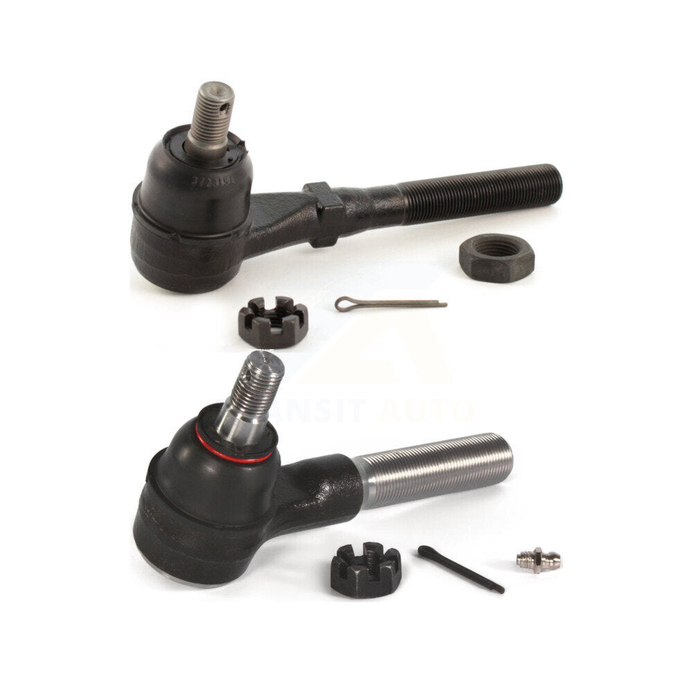 Front Outer Tie Rod End Kit For 1997 Ford F-250 RWD with Coil front springs
