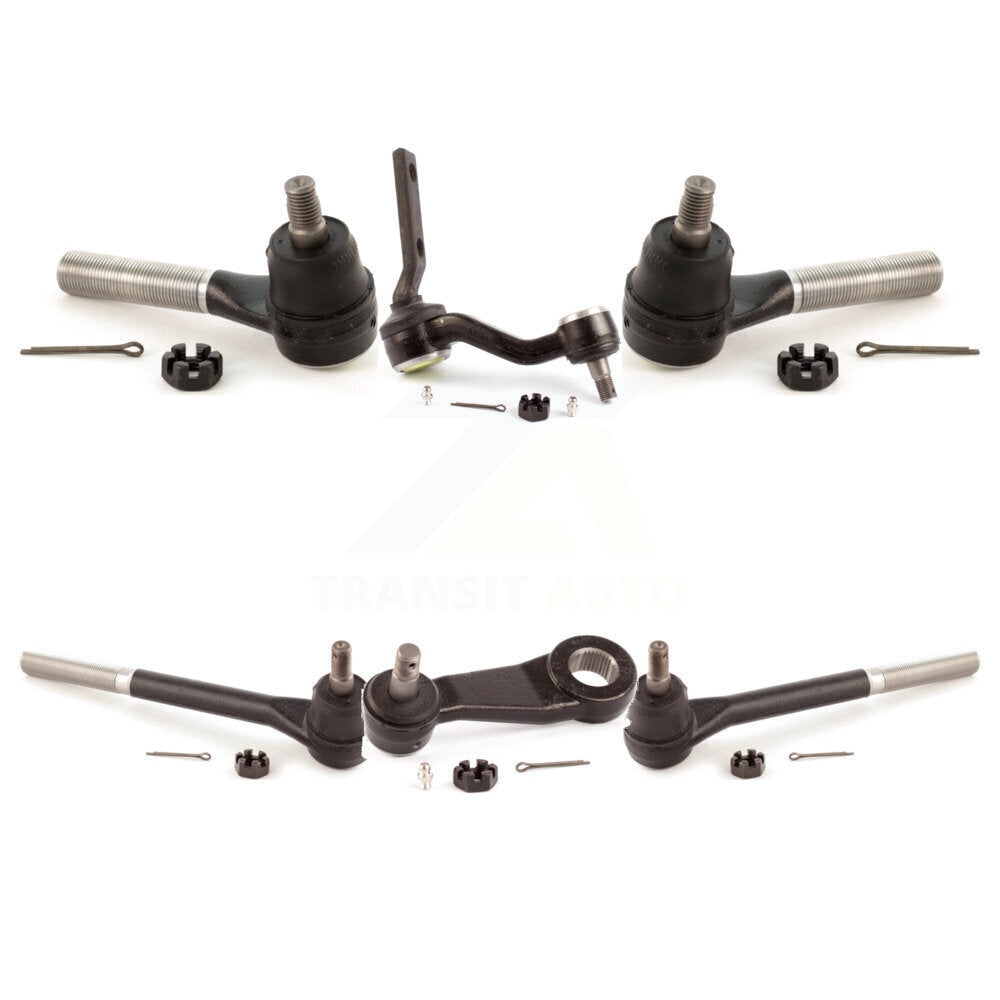 Front Tie Rod End Ball Joints Idler Arm Pitman Kit For Chevrolet GMC S10