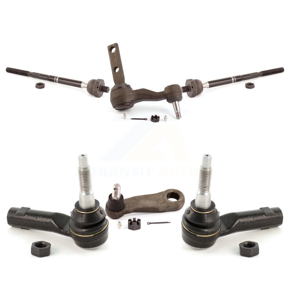Front Tie Rod End Ball Joints Idler Arm Pitman Kit For 04 Ford F-150 4WD