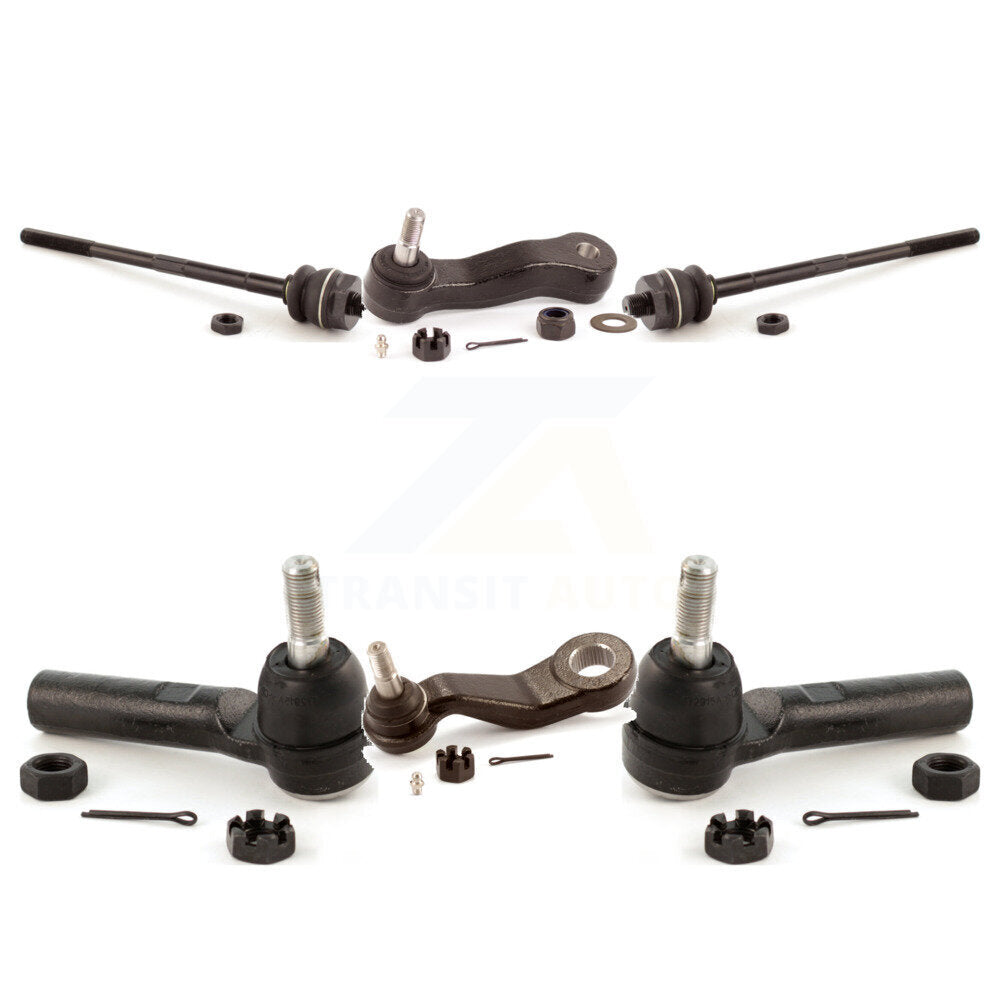 Front Tie Rod End Ball Joints Idler Arm Pitman Kit For Chevrolet GMC HD