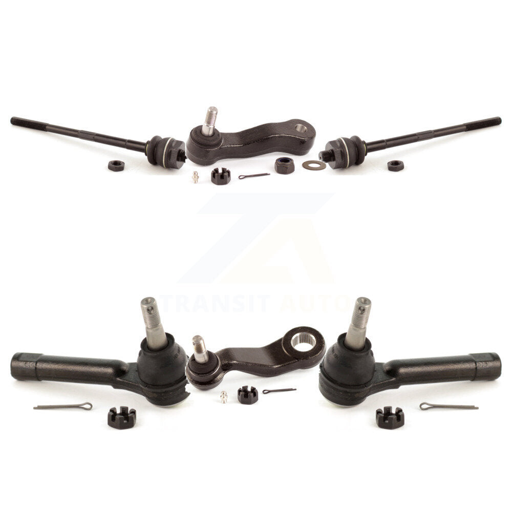 Front Steering Tie Rod End Ball Joints Idler Arm Pitman Kit For KTR-103965