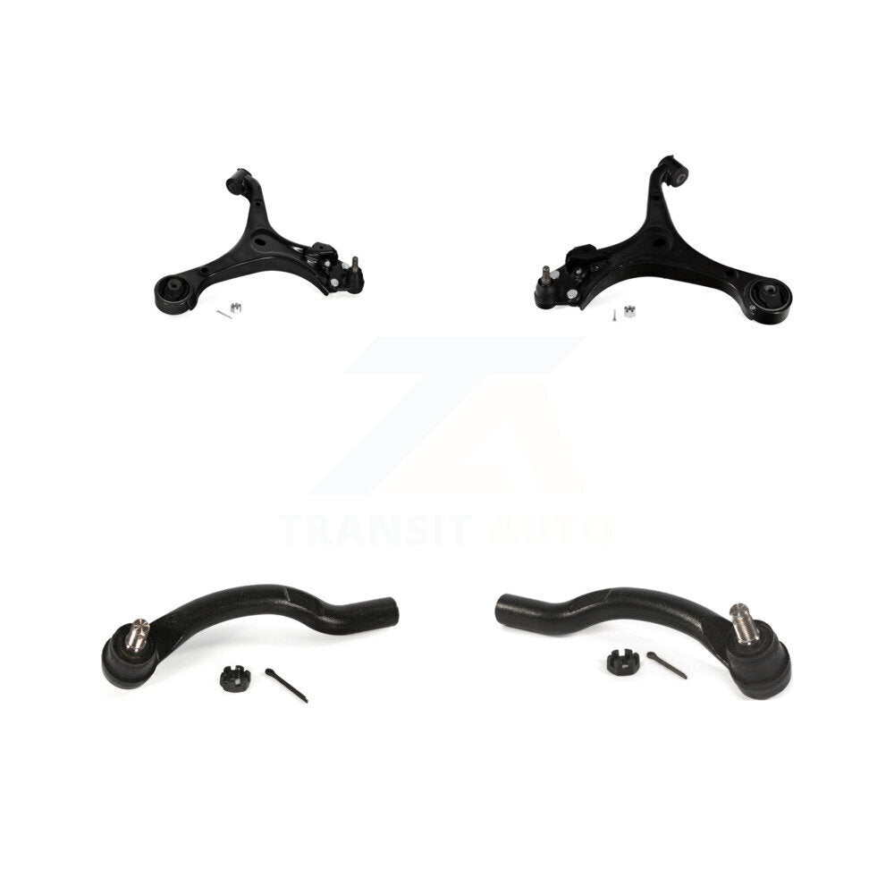 Front Suspension Control Arm Assembly Tie Rod End Kit For Honda Civic Acura ILX