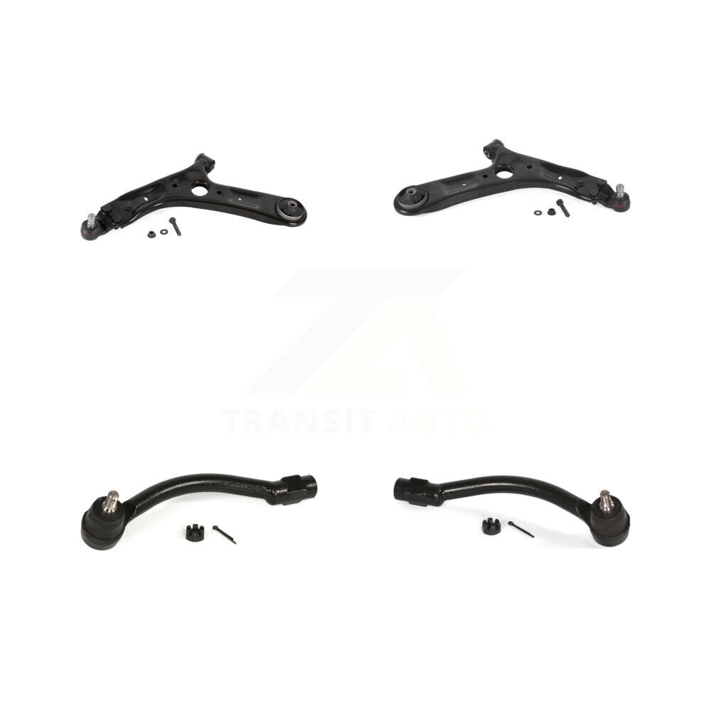 Front Suspension Control Arm Assembly And Tie Rod End Kit For Kia Soul EV
