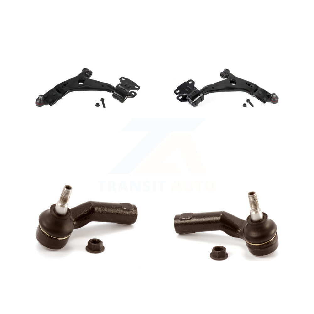 Front Suspension Control Arm Assembly And Tie Rod End Kit For Ford Focus Transit