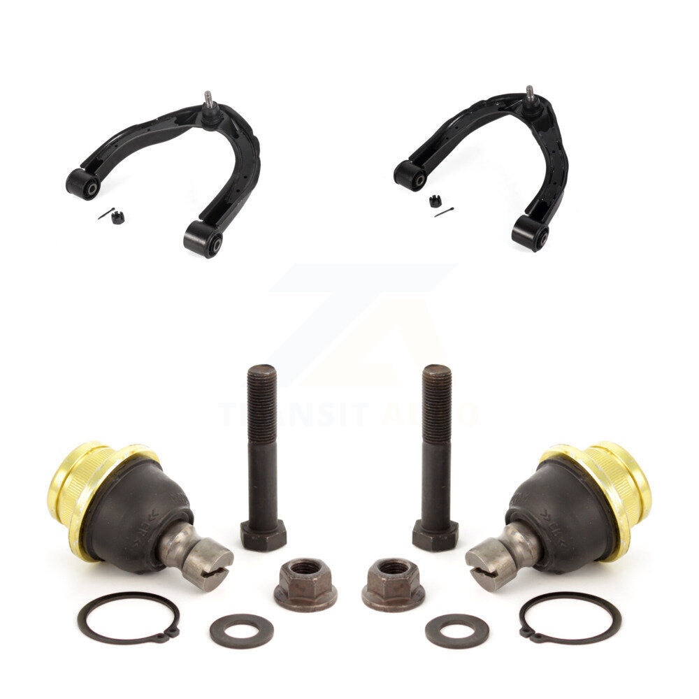 Front Upper Control Arm & Lower Ball Joints Kit For Nissan TITAN Armada INFINITI