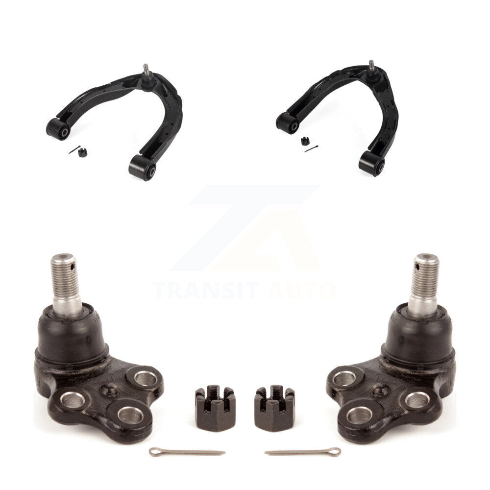 Front Upper Control Arm & Lower Ball Joints Kit For 2004 Nissan Pathfinder LE SE