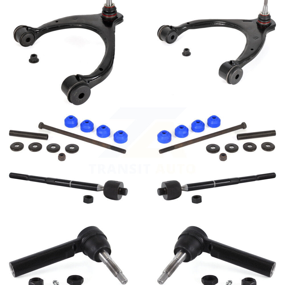 Front Control Arm Ball Joint Tie Rod End Link Kit (8Pc) For GMC Chevrolet Sierra