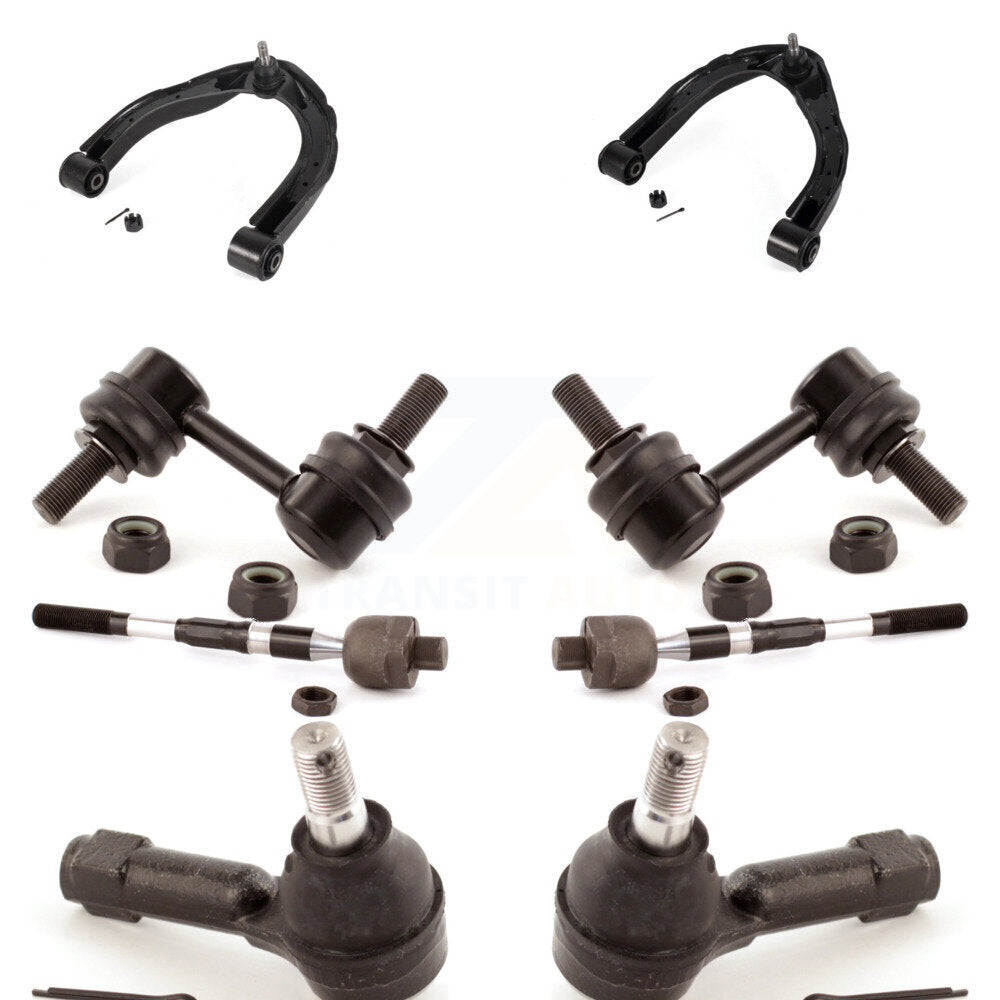 Front Arm And Ball Joint Tie Rod End Link Kit (8Pc) For Nissan Pathfinder Armada