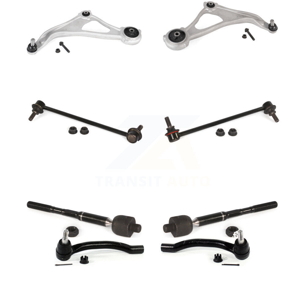 Front Control Arm Ball Joint Tie Rod End Link Kit (8Pc) For Nissan Altima Maxima