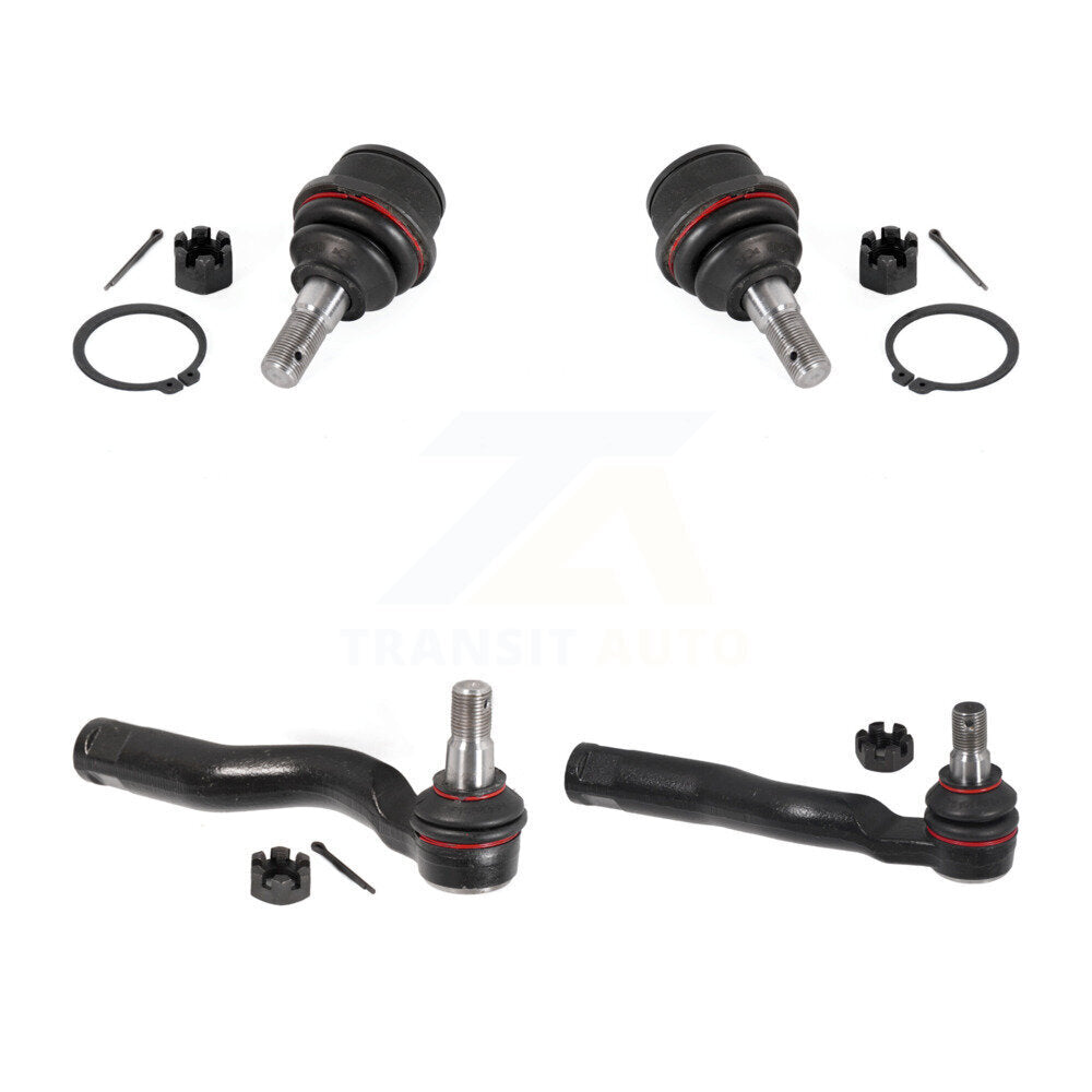 Front Suspension Ball Joint And Tie Rod End Kit For Toyota Tundra Sequoia