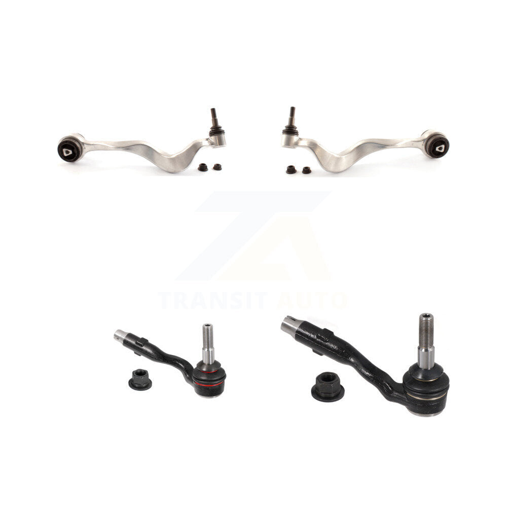 Front Suspension Control Arm Assembly And Tie Rod End Kit For 2011 BMW 550i