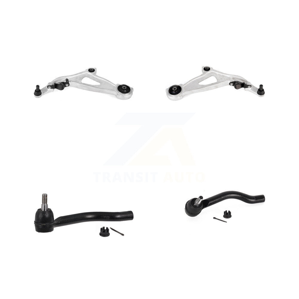 Front Suspension Arm & Tie Rod End Kit For Nissan Pathfinder INFINITI QX60 JX35