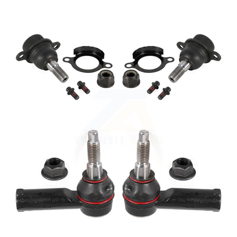 Front Ball Joint Tie Rod End Kit For Ford Transit-250 Transit-150 Transit-350 HD