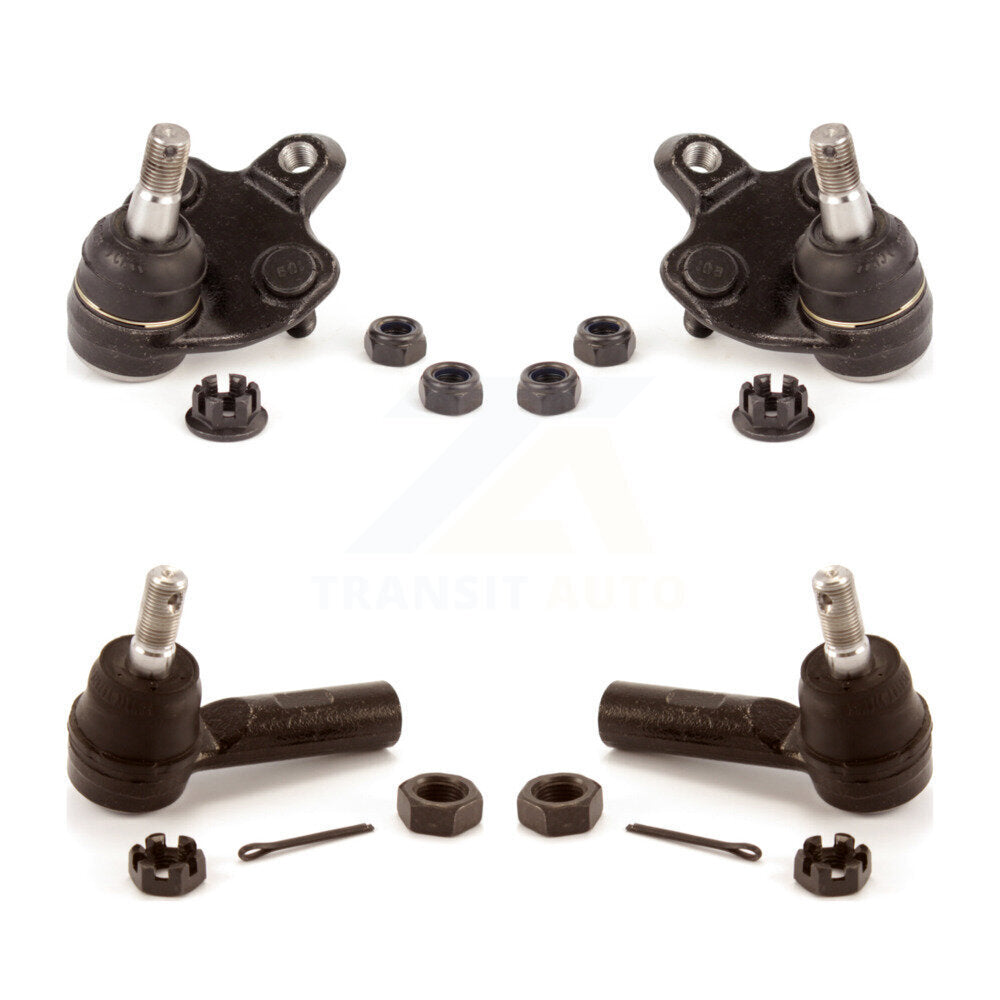 Front Ball Joint And Tie Rod End Kit For 2003-2008 Toyota Matrix Pontiac Vibe
