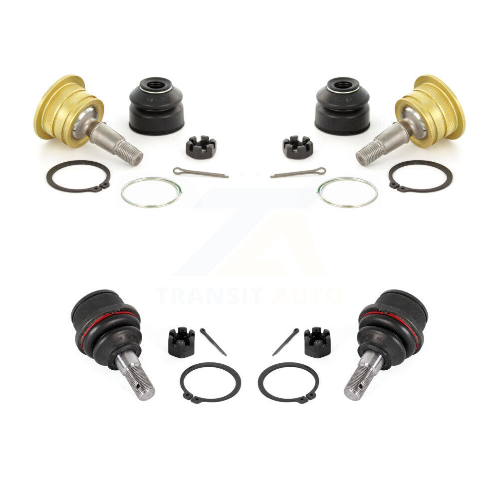 Front Lower & Upper Ball Joints Kit For Toyota Tundra Sequoia Lexus LX570 Land