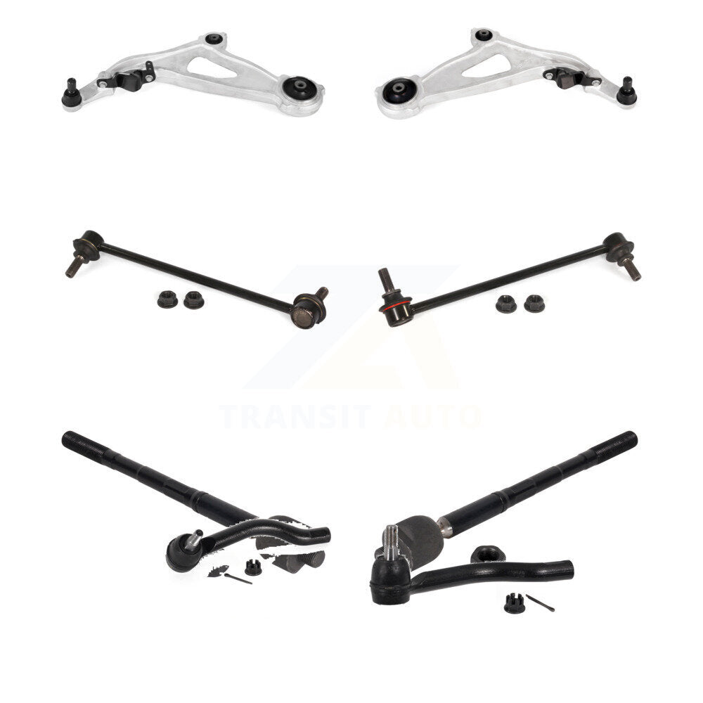 Front Control Arm & Ball Joint Tie Rod End Link Kit (8Pc) For Nissan Pathfinder