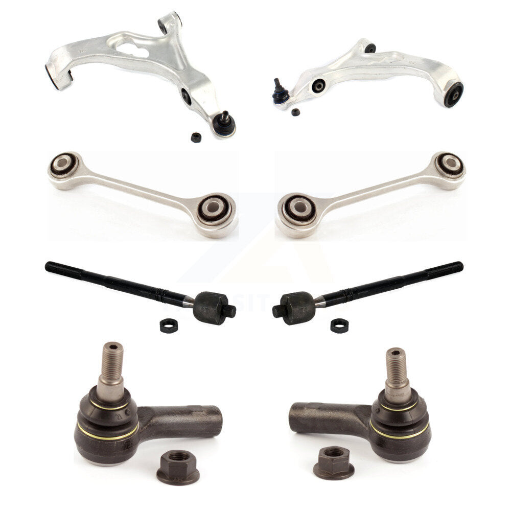 Front Control Arm And Ball Joint Tie Rod End Link Kit (8Pc) For Porsche Cayenne
