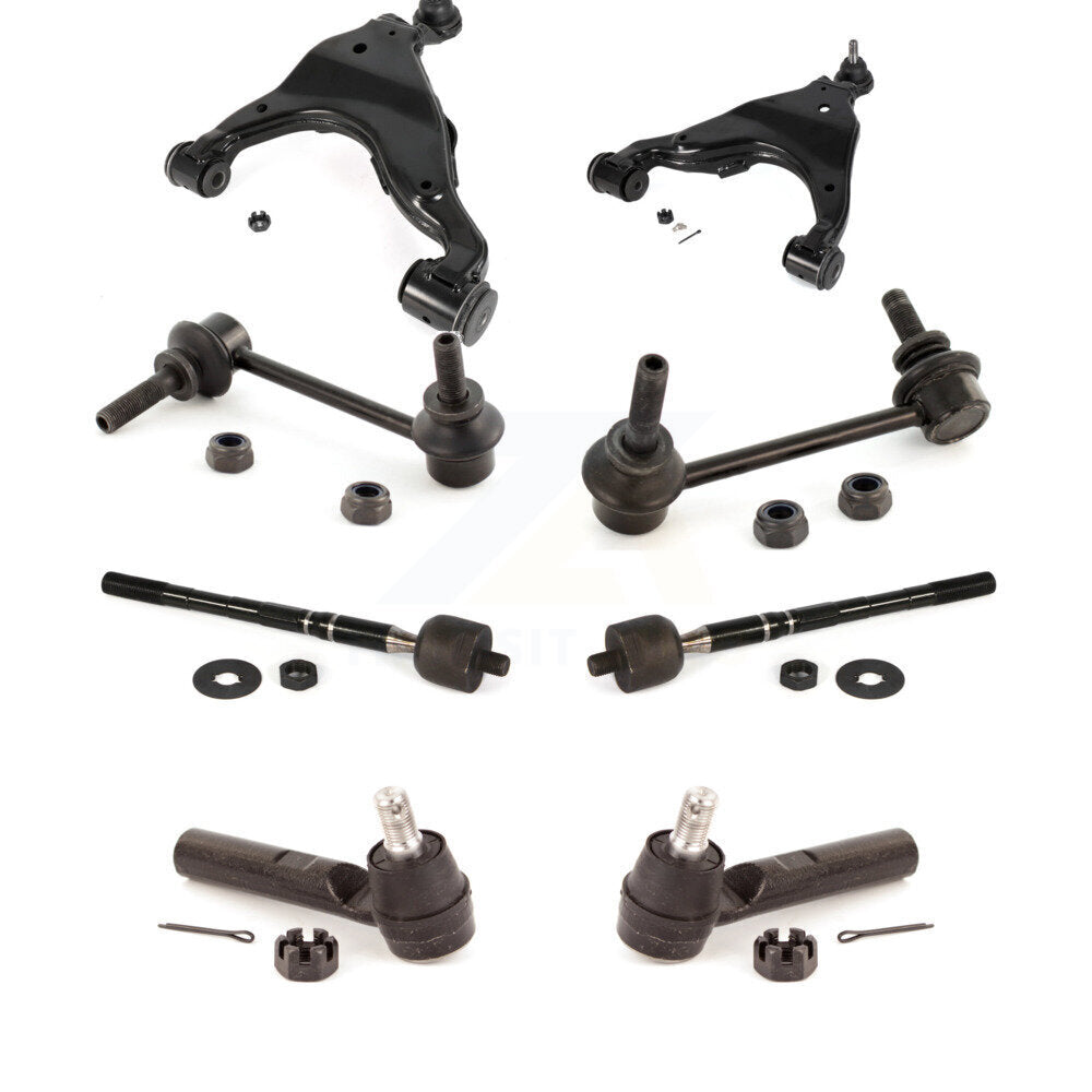 Front Control Arm And Ball Joint Tie Rod End Link Kit (8Pc) For Toyota Tacoma