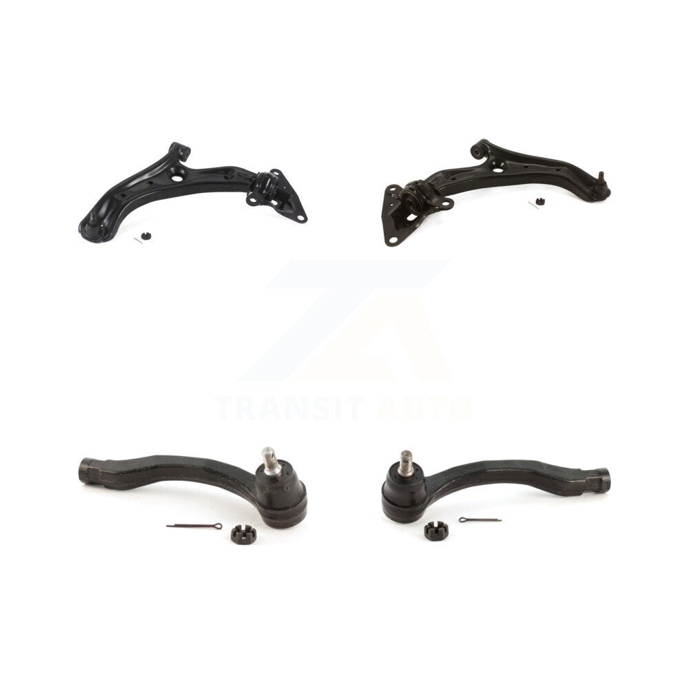 Front Suspension Control Arm Assembly And Tie Rod End Kit For Honda Fit Insight