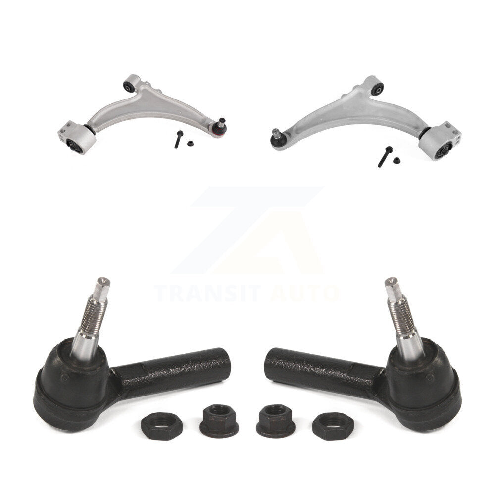 Front Suspension Arm & Tie Rod End Kit For Chevrolet Malibu Limited Buick Regal