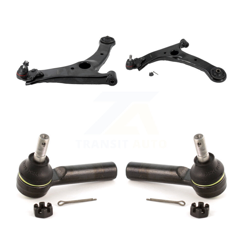 Front Suspension Control Arm Assembly And Tie Rod End Kit For Toyota Corolla