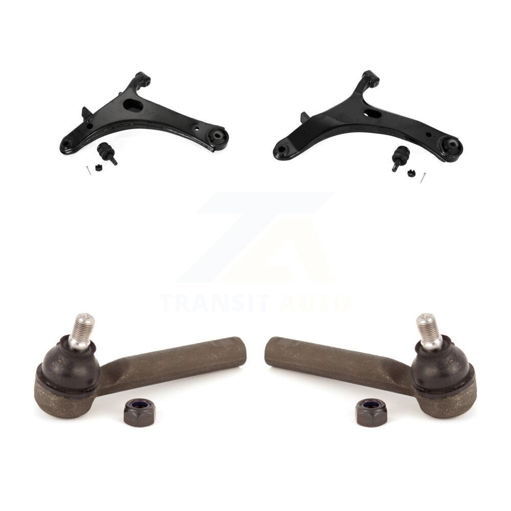 Front Suspension Control Arm Assembly And Tie Rod End Kit For Subaru Impreza