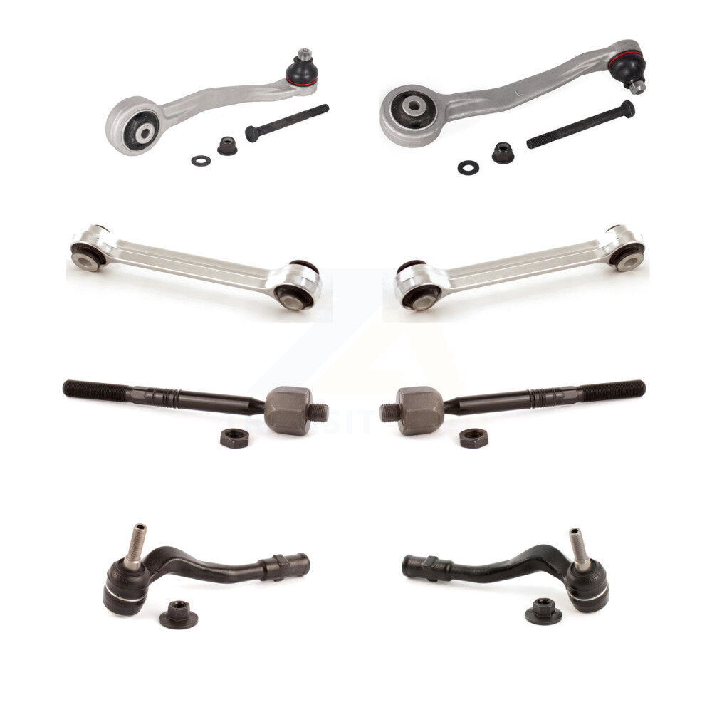 Front Control Arm & Ball Joint Tie Rod End Link Kit (8Pc) For Audi A4 Quattro A5
