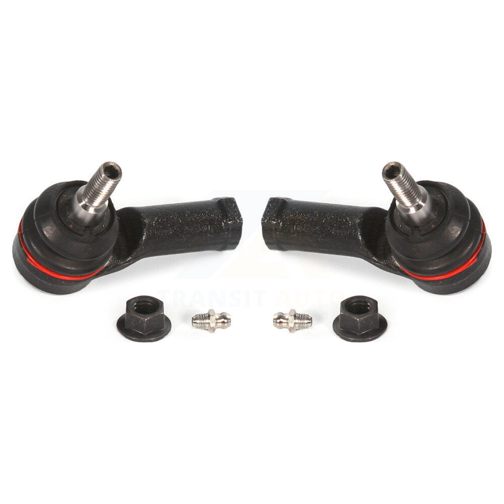 Front Outer Steering Tie Rod End Pair For 2010-2013 Ford Transit Connect