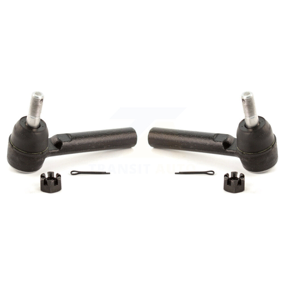 Front Outer Tie Rod End Pair For Chevrolet GMC Sierra 1500 Silverado Avalanche