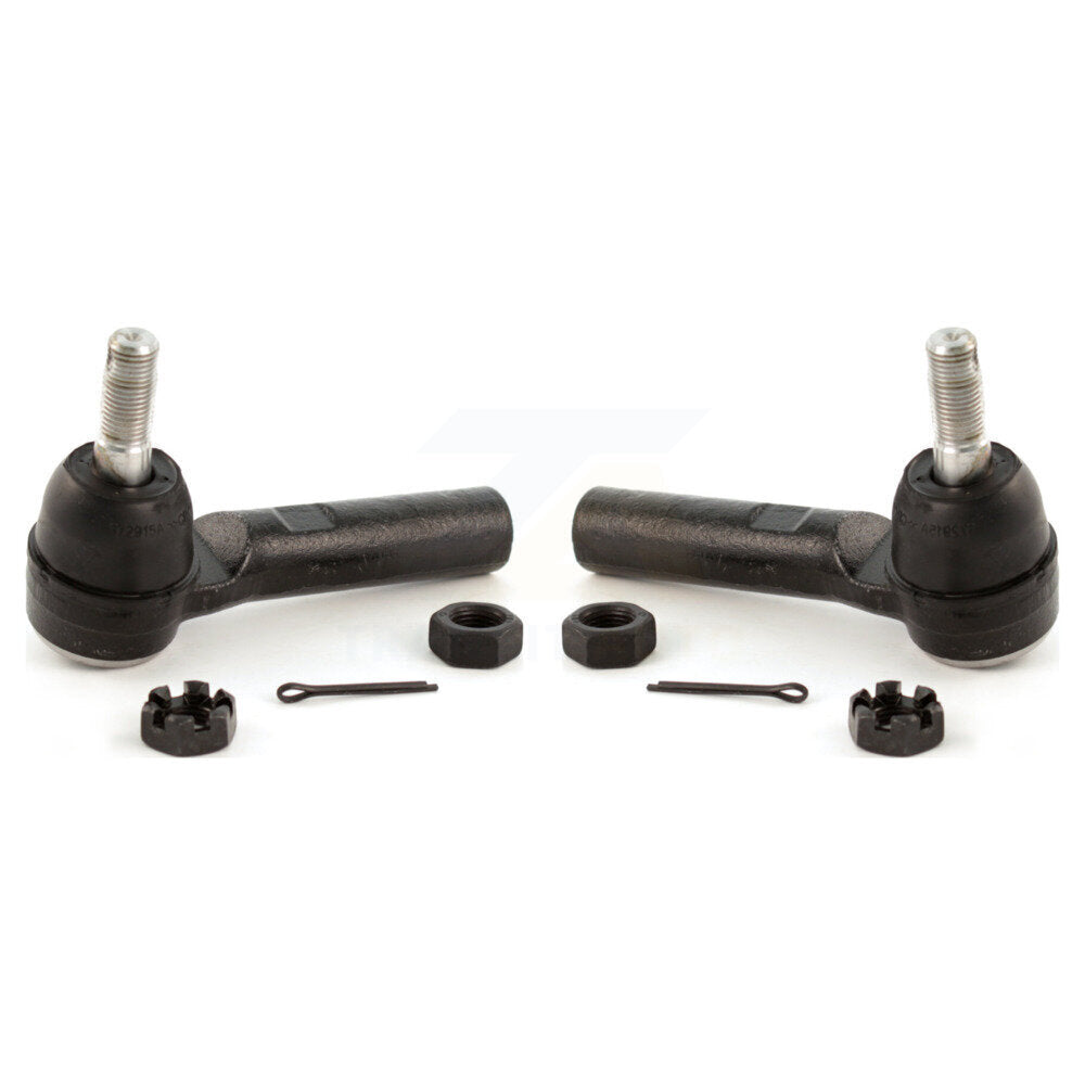 Front Outer Tie Rod End Pair For GMC Chevrolet Sierra 2500 HD Silverado Savana