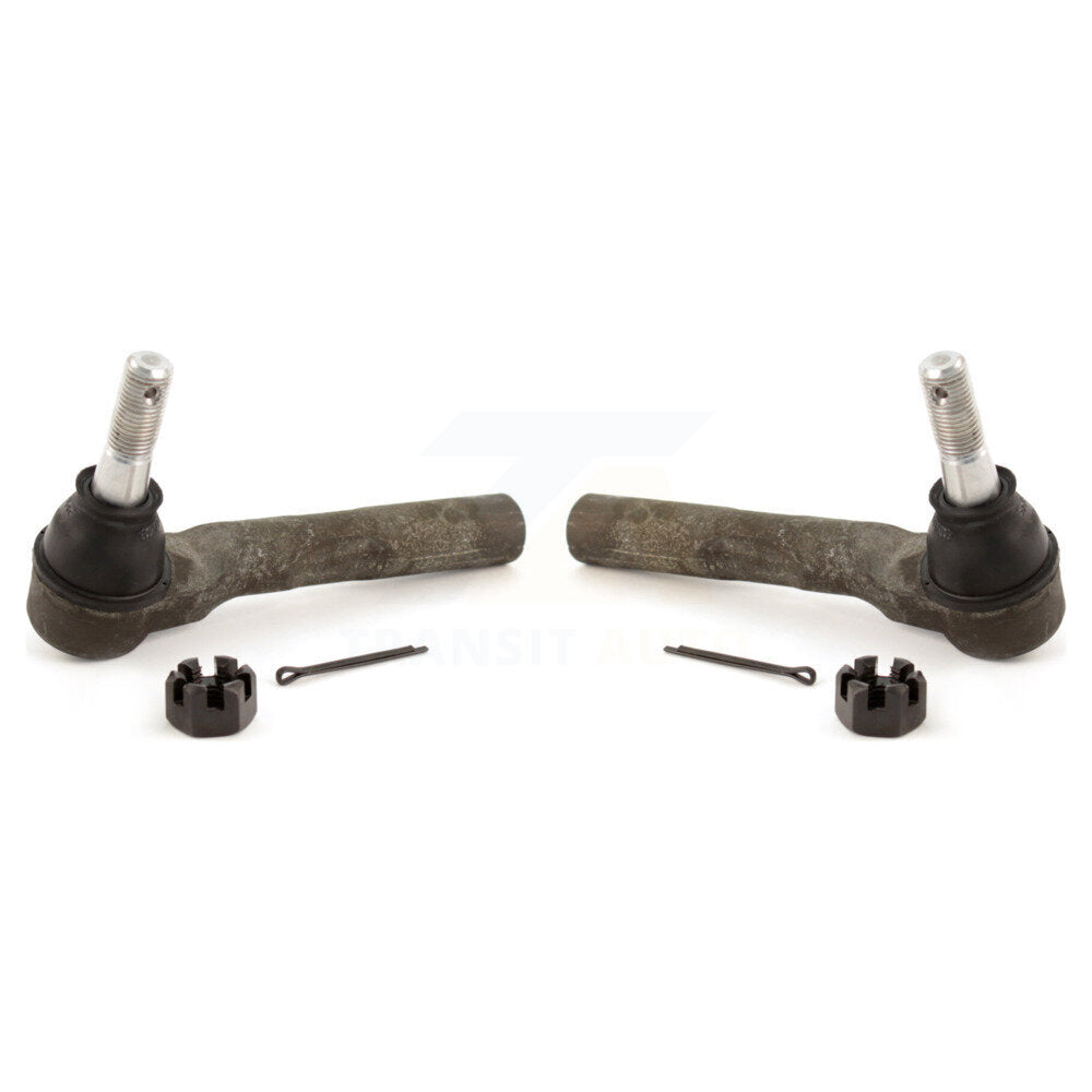 Front Outer Steering Tie Rod End Pair For Chevrolet Express 1500 GMC Savana 2500