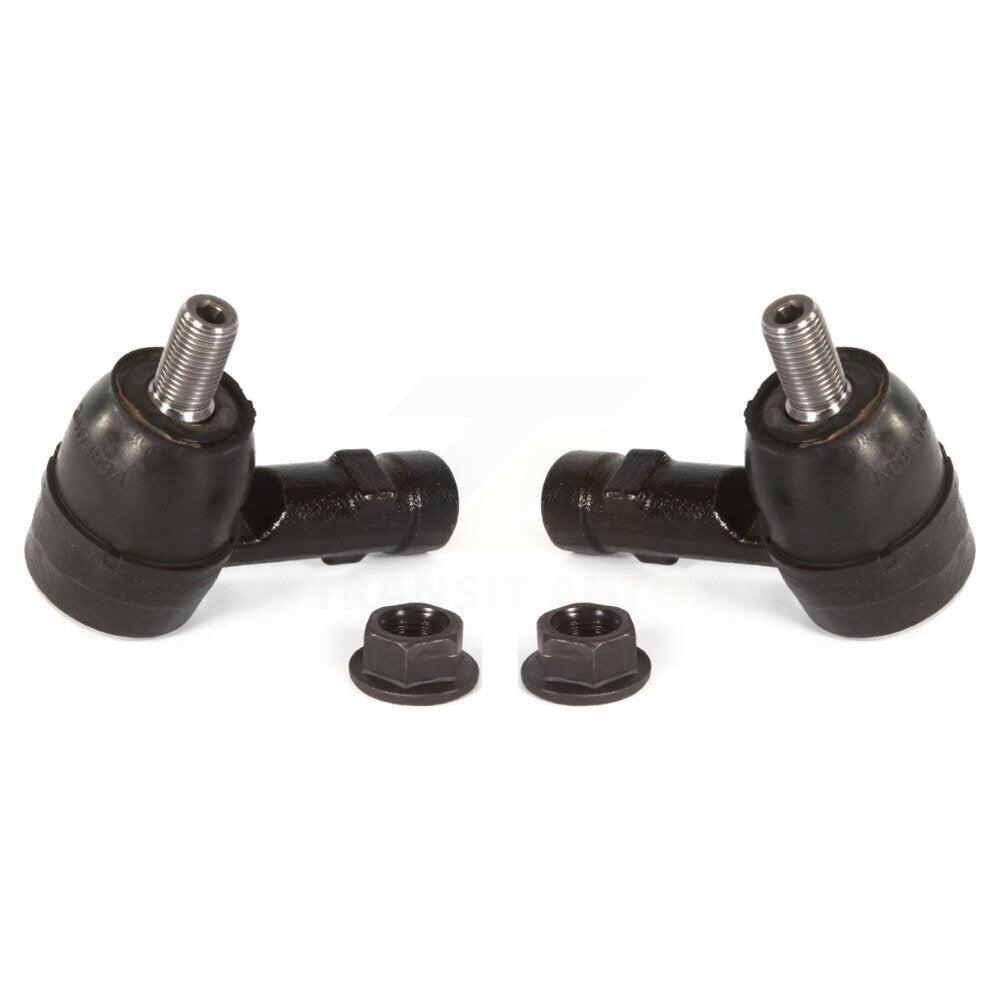 Front Outer Tie Rod End Pair For Hyundai Elantra Kia Spectra Accent Tiburon