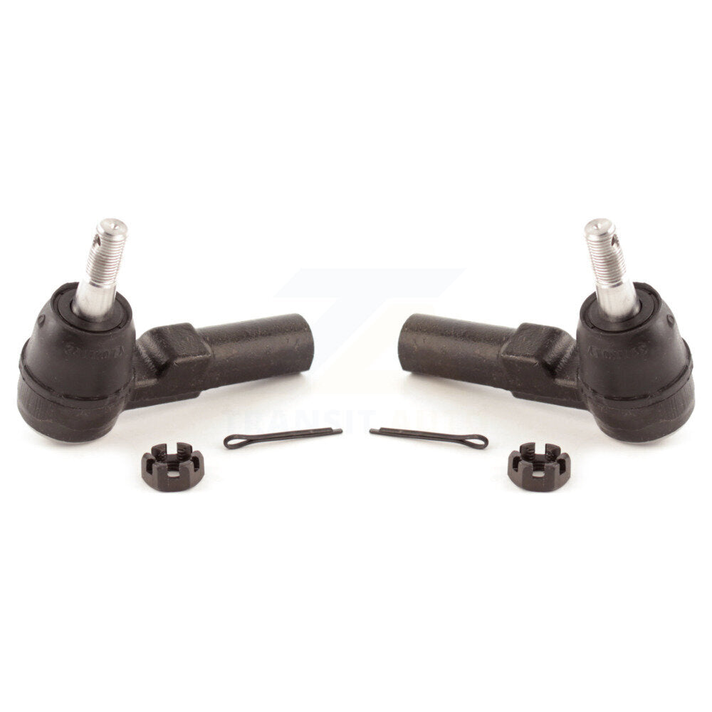 Front Outer Tie Rod End Pair For Buick Lucerne Cadillac LeSabre DTS DeVille Park