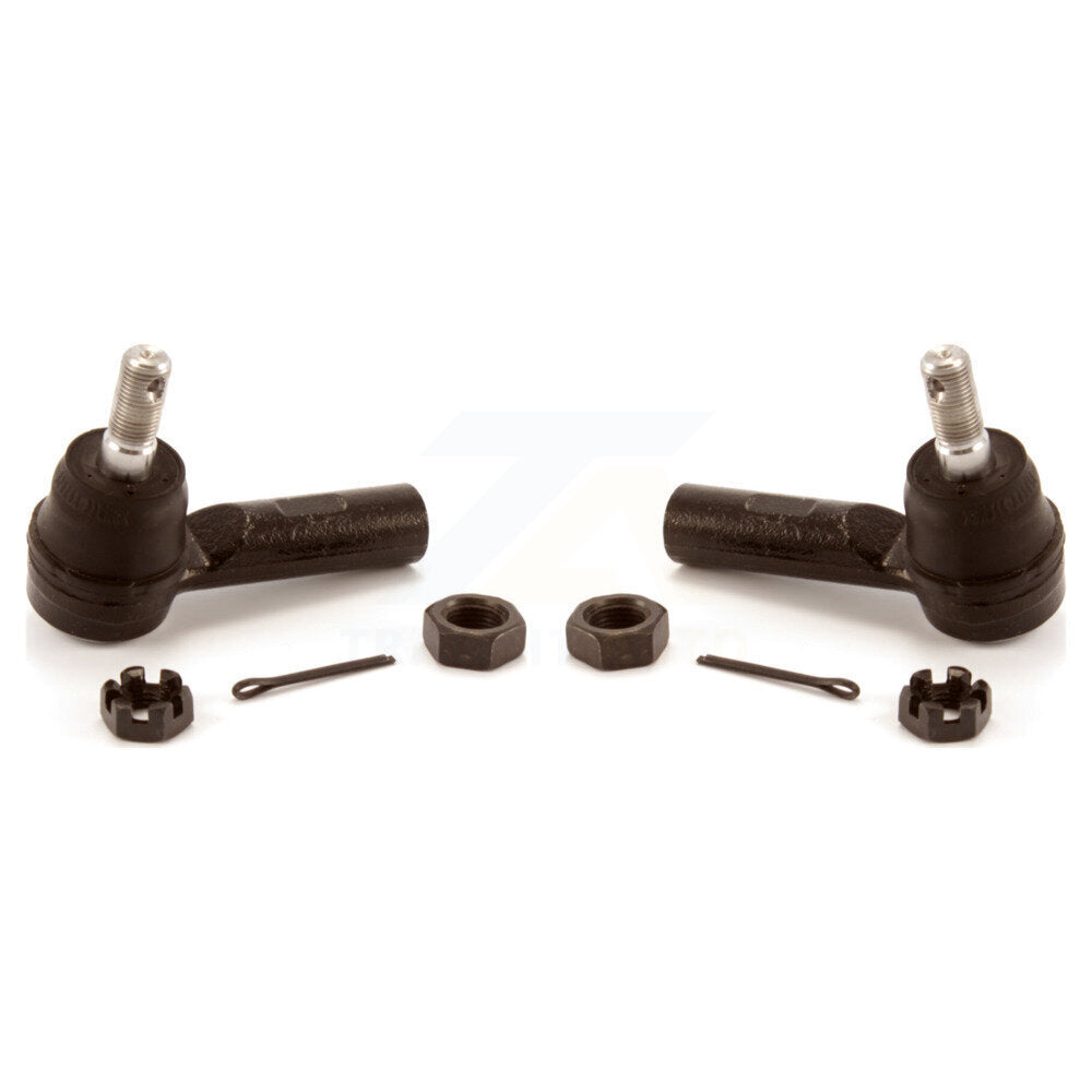 Front Outer Tie Rod End Pair For Toyota Matrix Yaris Pontiac Vibe Camry Prius C