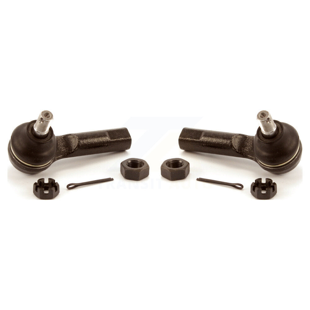 Front Outer Tie Rod End Pair For Nissan Maxima Altima INFINITI I30 240SX I35