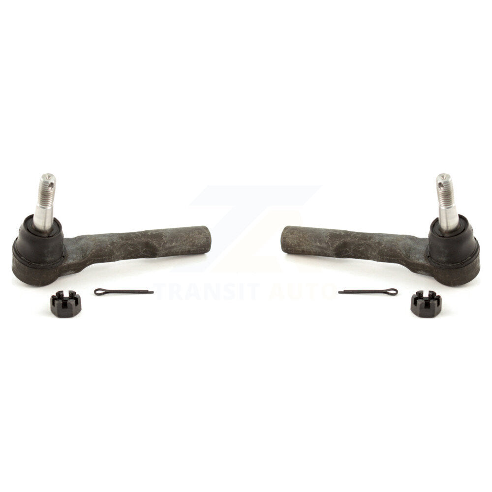 Front Outer Tie Rod End Pair For Chevrolet Malibu Pontiac G6 Saturn Aura