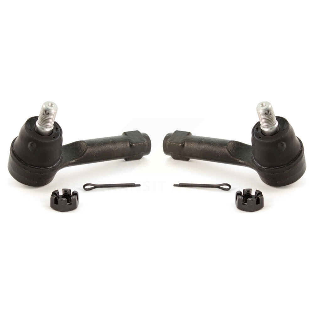 Front Outer Tie Rod End Pair For Nissan Sentra 240SX Altima Pulsar NX 200SX