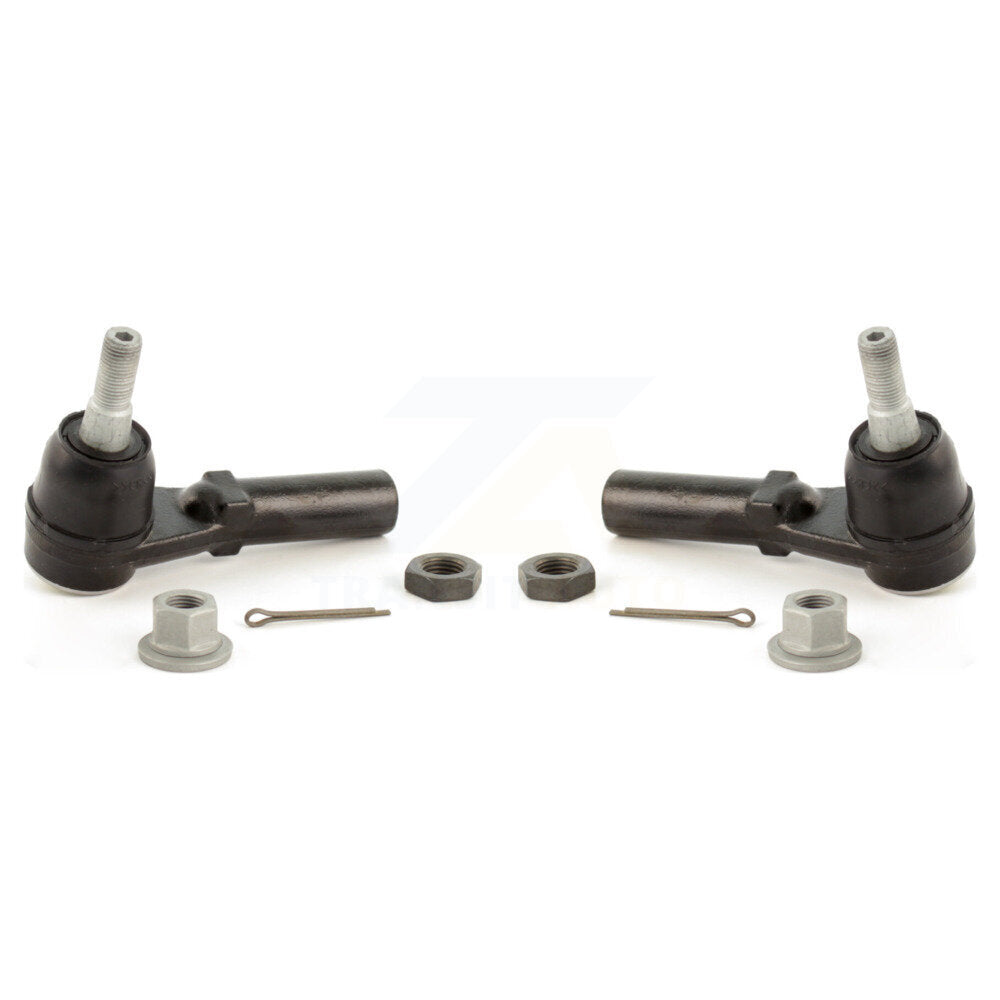 Front Outer Steering Tie Rod End Pair For Chevrolet Corvette Cadillac XLR