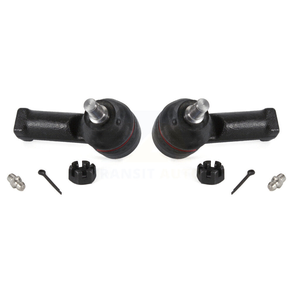 Front Outer Tie Rod End Pair For Chrysler Sebring Mitsubishi Eclipse Dodge Eagle