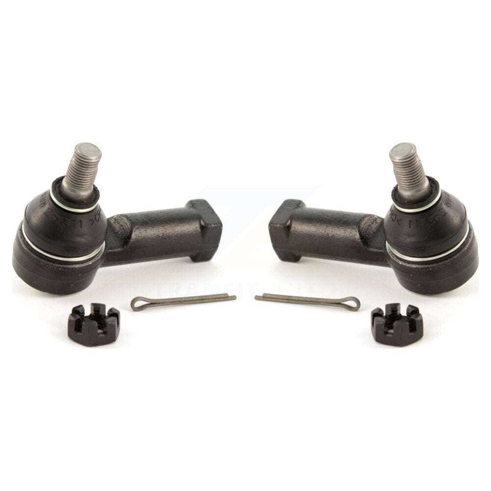 Front Outer Tie Rod End Pair For Suzuki Aerio Geo Metro Pontiac Firefly Esteem