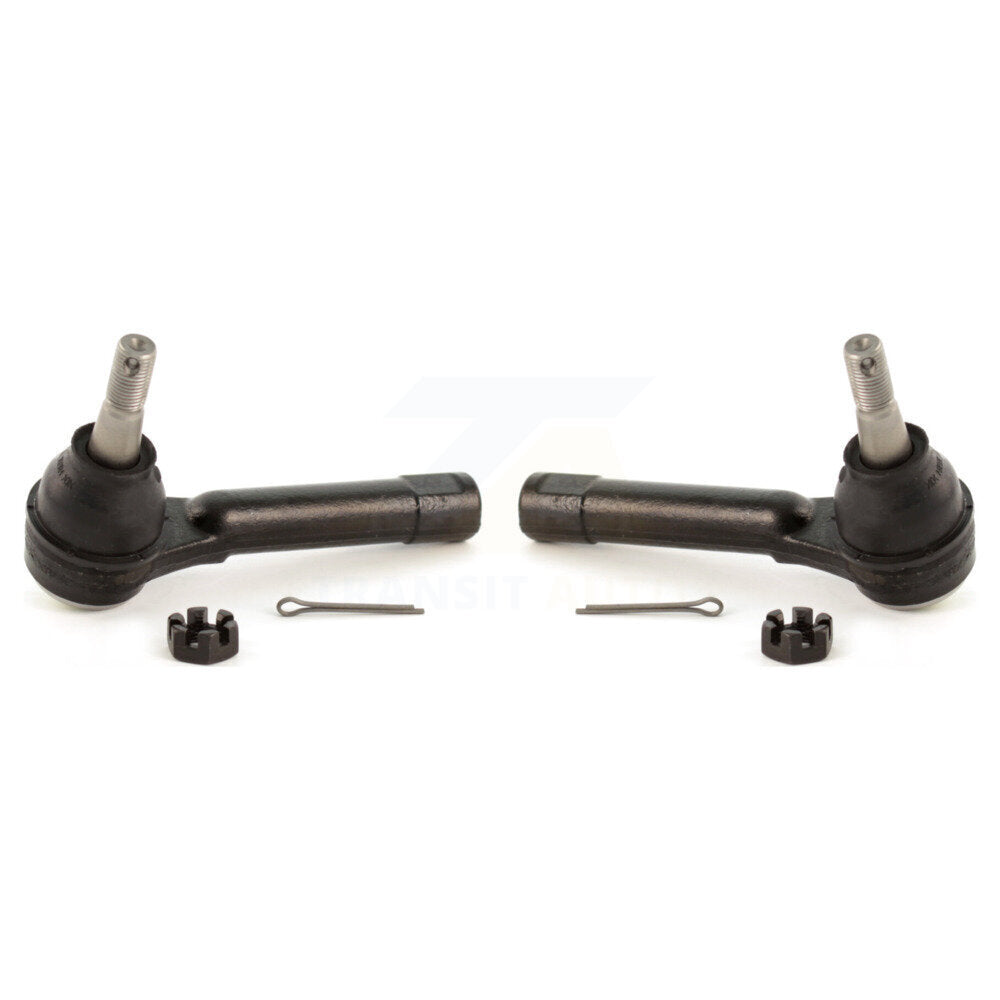 Front Outer Tie Rod End Pair For Chevrolet GMC Silverado 1500 Sierra Avalanche