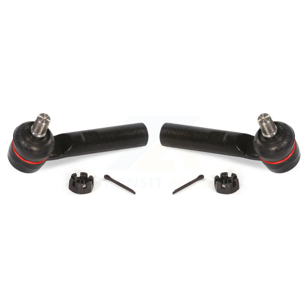 Front Outer Steering Tie Rod End Pair For Toyota 4Runner FJ Cruiser Lexus GX470