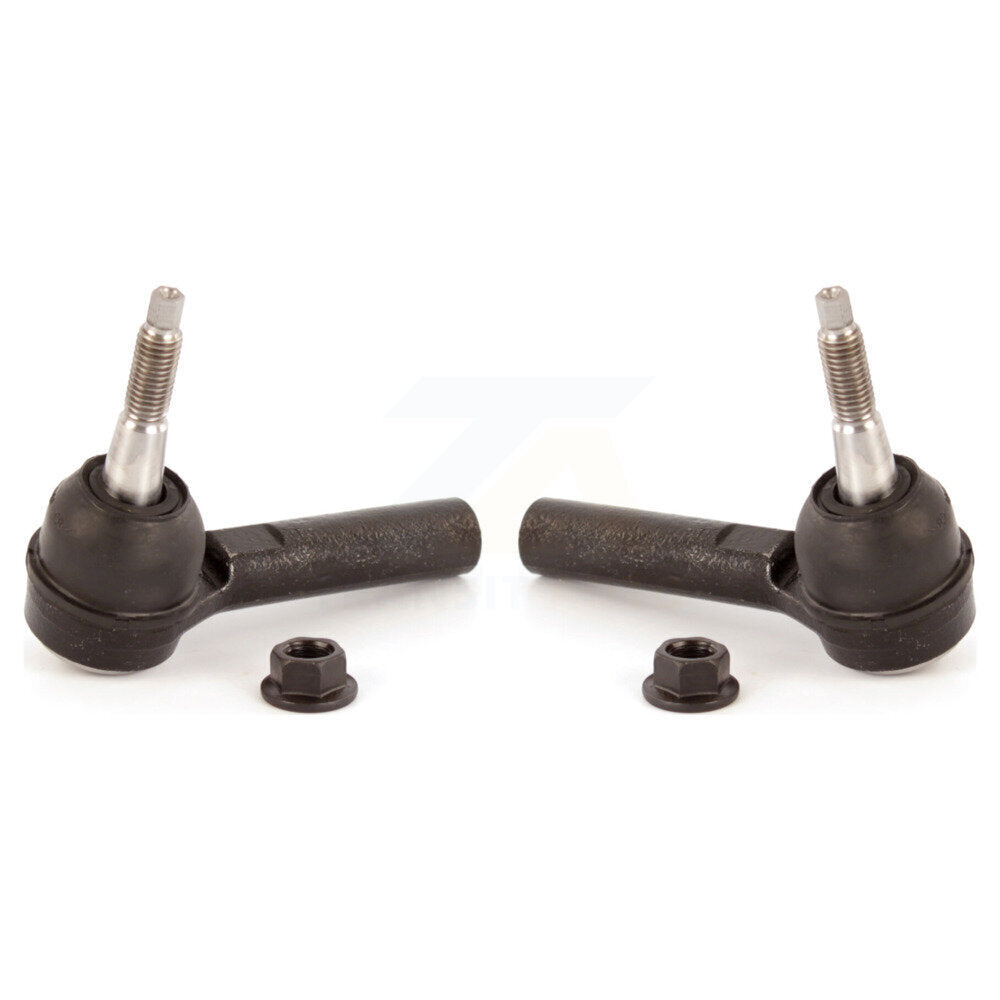 Front Outer Tie Rod End Pair For Chevrolet Equinox GMC Terrain Cadillac SRX Saab