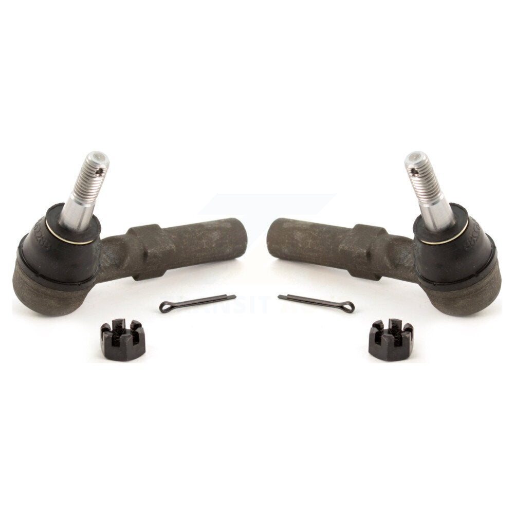 Front Outer Tie Rod End Pair For Chevrolet Cobalt Pontiac Saturn G5 Equinox Ion