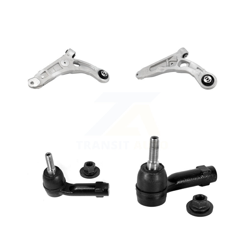 Front Suspension Control Arm And Tie Rod End Kit For 2014-2018 Jeep Cherokee